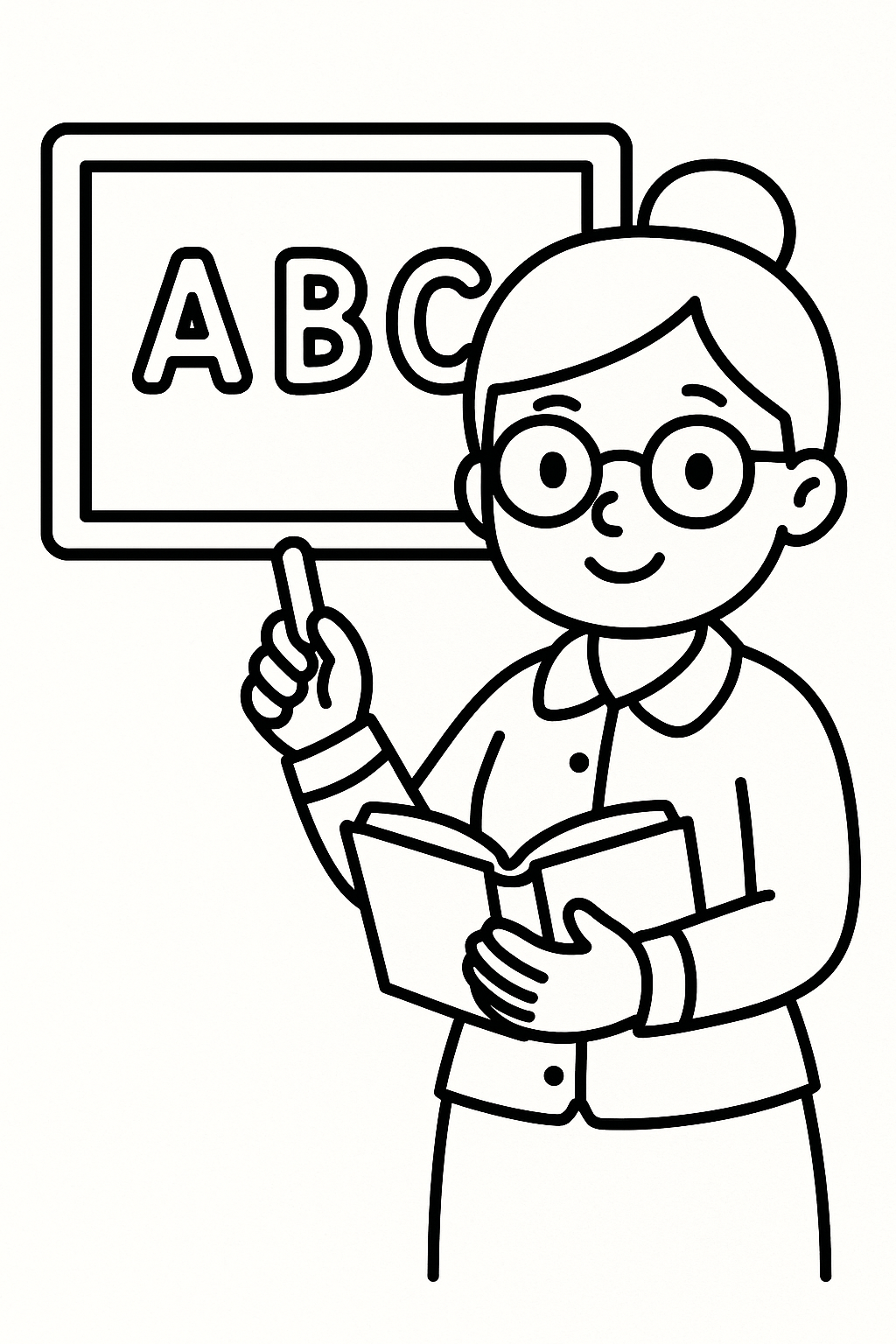 Desenhos de profissões para colorir